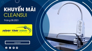 Khuyến Mãi Mitsubishi Cleansui Th.8 Hấp Dẫn Tại Hành Tinh XANH Khuyến Mãi Mitsubishi Cleansui Th.8 Hấp Dẫn Tại Hành Tinh XANH